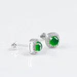 Jadeite mini earring