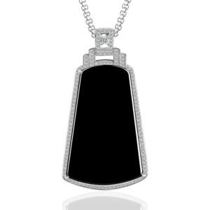 Ink-jade purification pendant