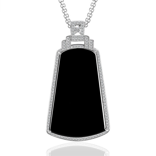 Ink-jade purification pendant