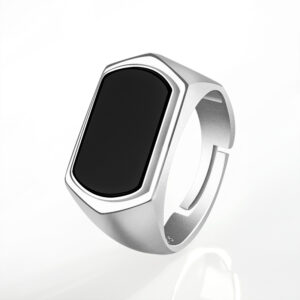 Ink-jade plane ring