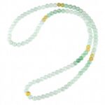 Jade beaded necklace(bracelet)
