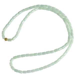 Light green jade necklace