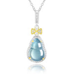 Ice-jade calabash pendant